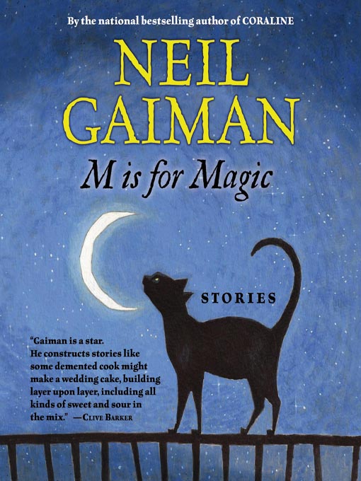 Title details for M is for Magic by Neil Gaiman - Wait list